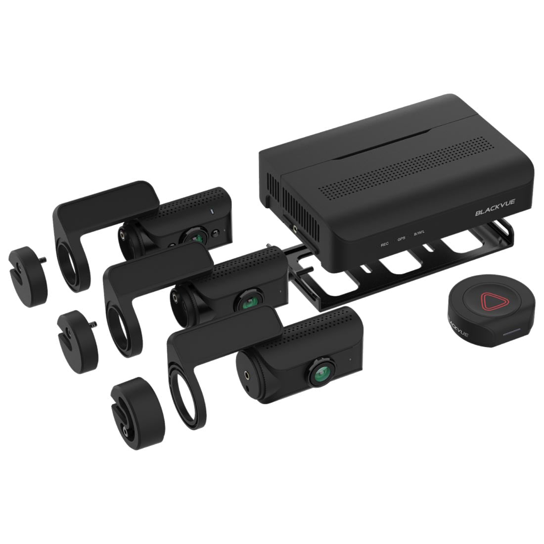 BlackVue DR770X-BOXPRO 3-Channel Customizable Dash Cam System with 1080P Front Cam & Hidden Box Unit