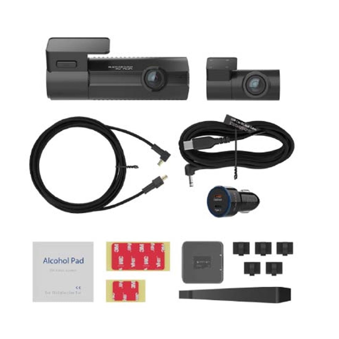 BlackVue ELITE8-2CH-64 2-Channel 2K QHD Sony STARVIS 2 Dash + Rear Cam