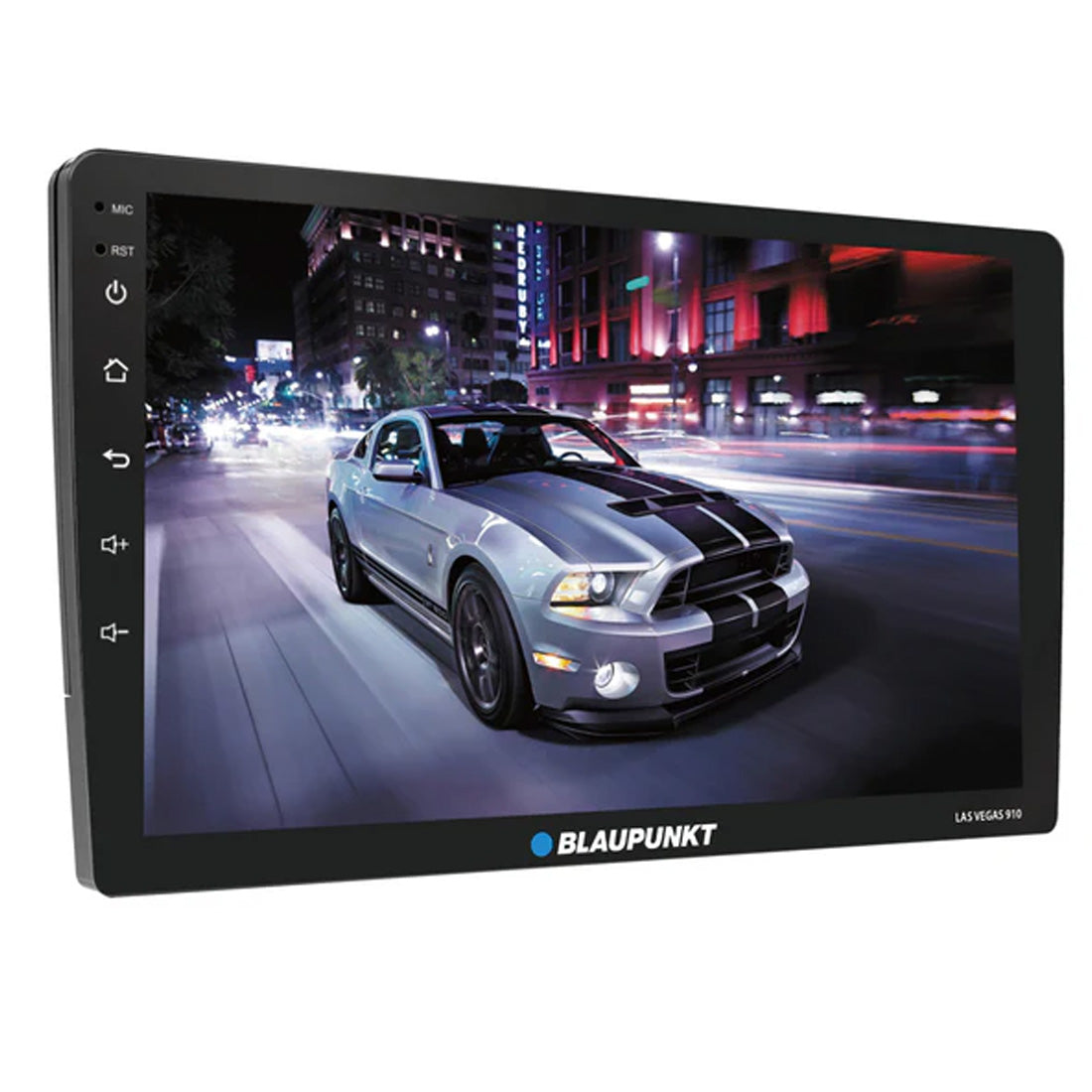 Blaupunkt LASVEGAS910 10.1" Single DIN Floating Mount Receiver with Wireless Apple CarPlay and Android Auto