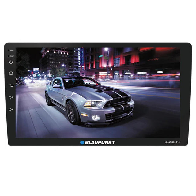 Blaupunkt LASVEGAS910 10.1" Single DIN Floating Mount Receiver with Wireless Apple CarPlay and Android Auto