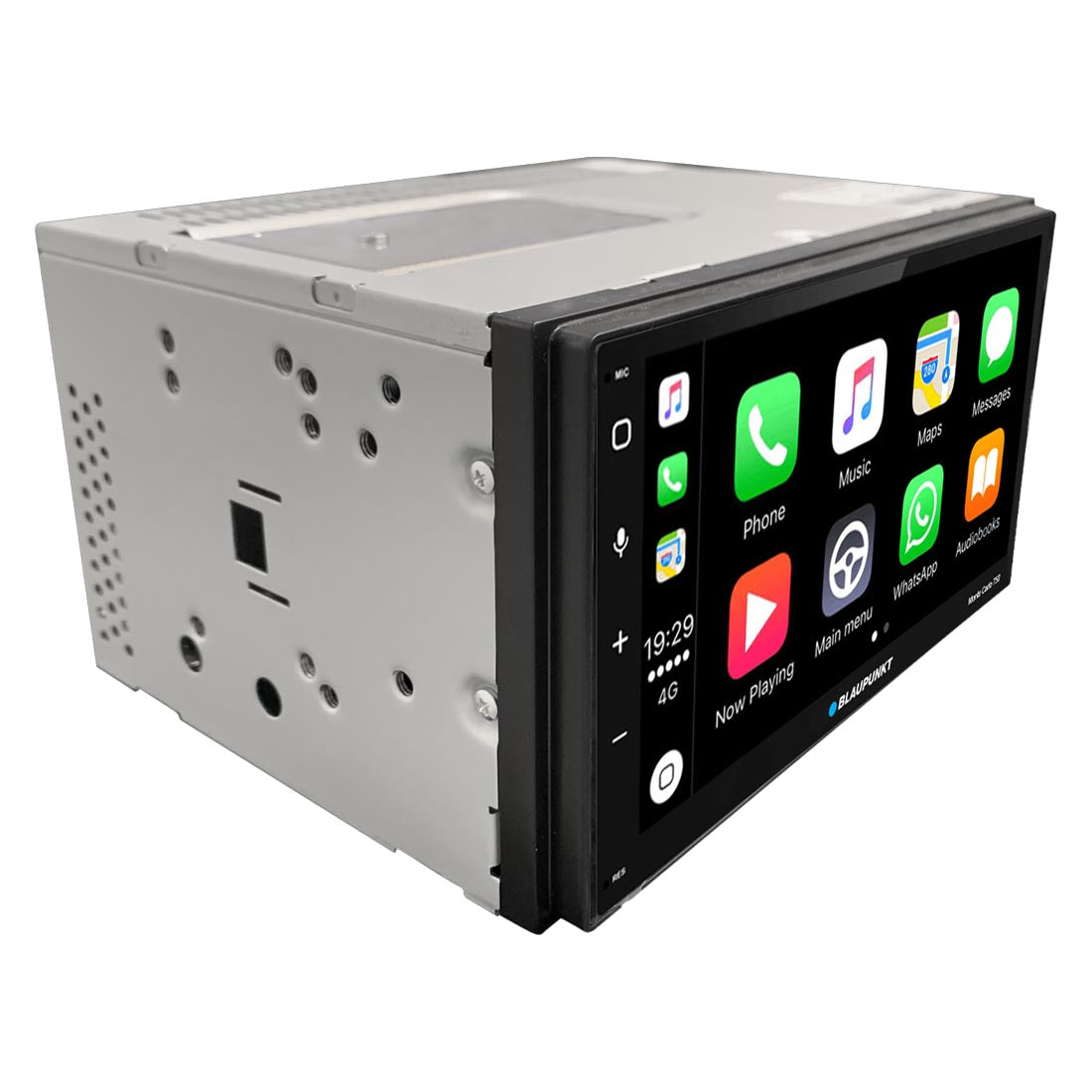 Blaupunkt MONTECARLO750 6.8" Double DIN Mechless Receiver with Wireless Apple CarPlay and Android Auto