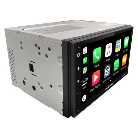 Blaupunkt MONTECARLO750 6.8" Double DIN Mechless Receiver with Wireless Apple CarPlay and Android Auto