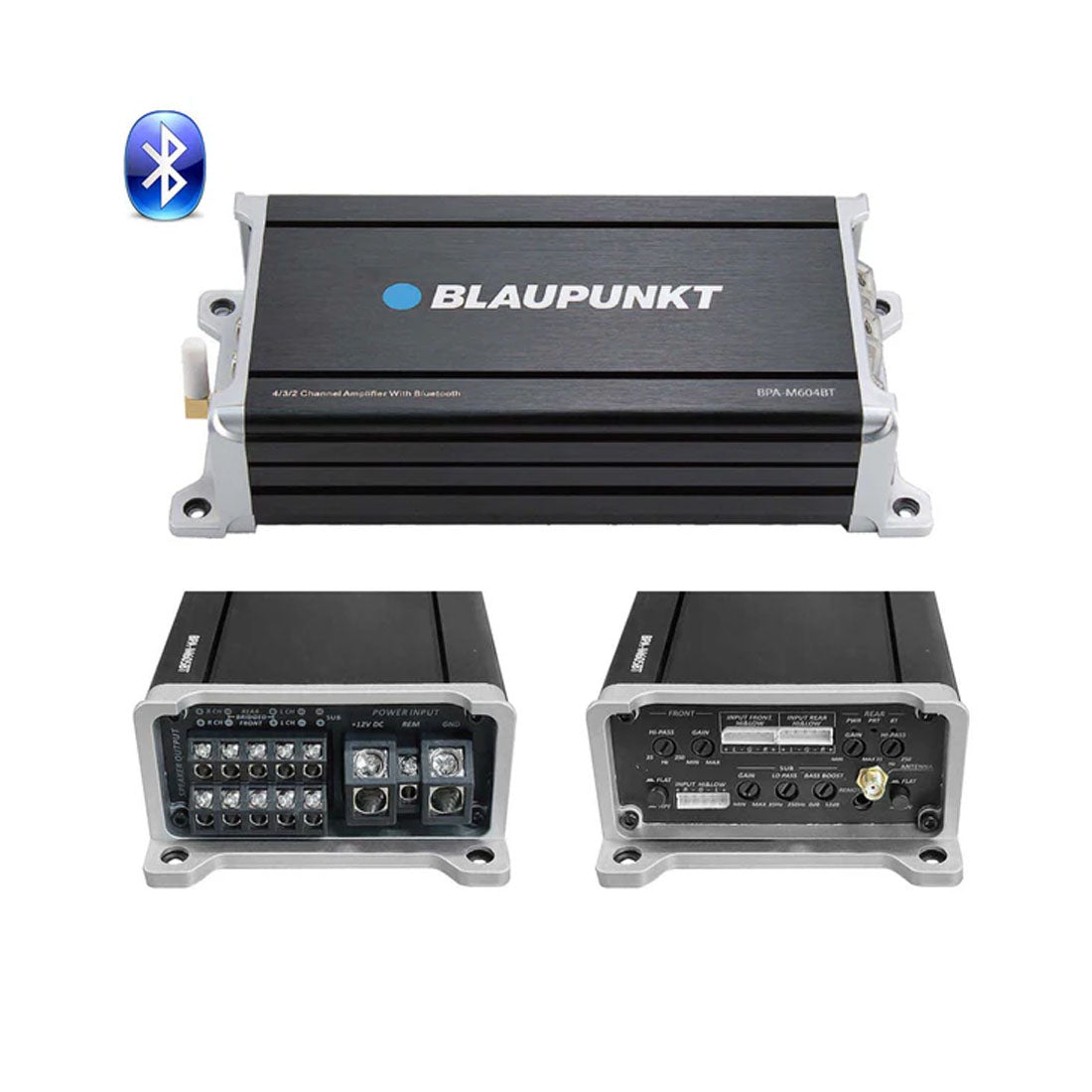Blaupunkt BPA-M605BT Compact Class D 5-Channel Car Amplifier