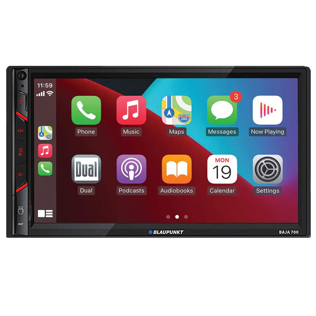 Blaupunkt BAJA700 7" Double Din Mechless Receiver