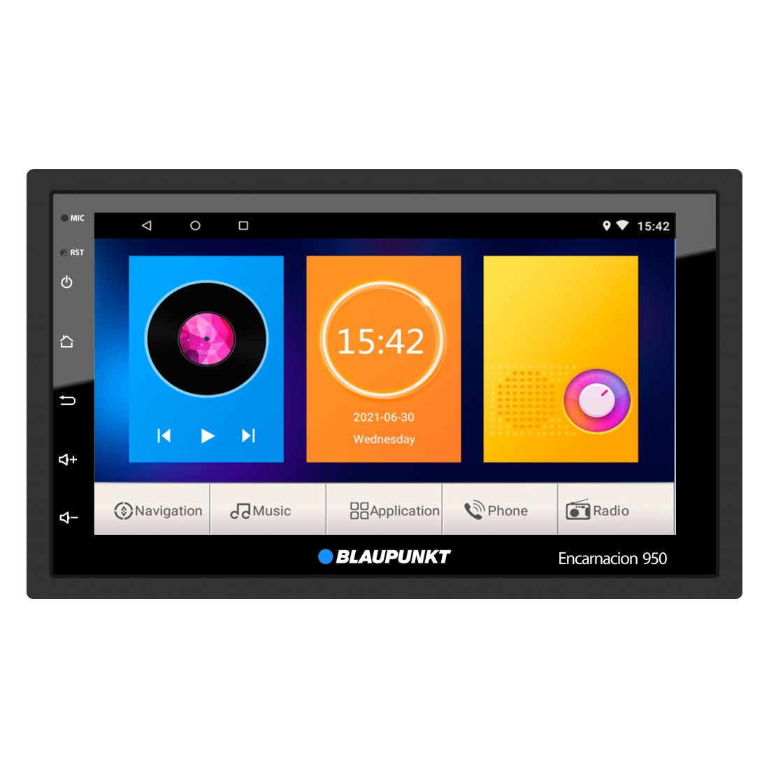Blaupunkt ENCARNACION950 7" Double Din Mechless Receiver with Bluetooth