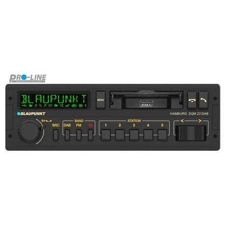 Blaupunkt Hamburg SQM 23 DAB Single DIN Mechless Bluetooth Receiver