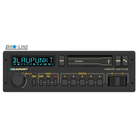 Blaupunkt Hamburg SQM 23 DAB Single DIN Mechless Bluetooth Receiver
