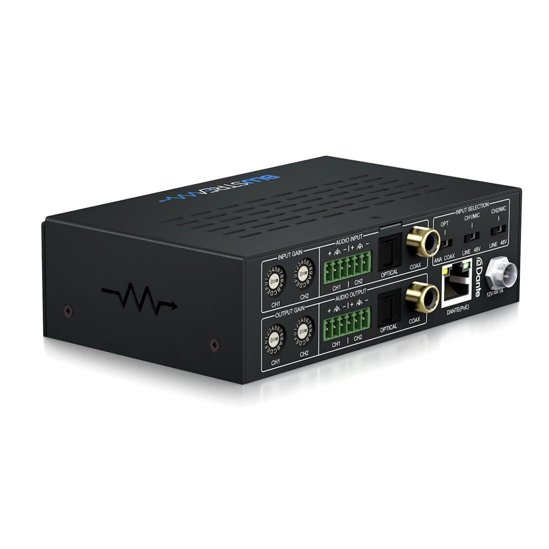 Blustream DA22DIG 2x2 Digital And Analogue Dante Converter