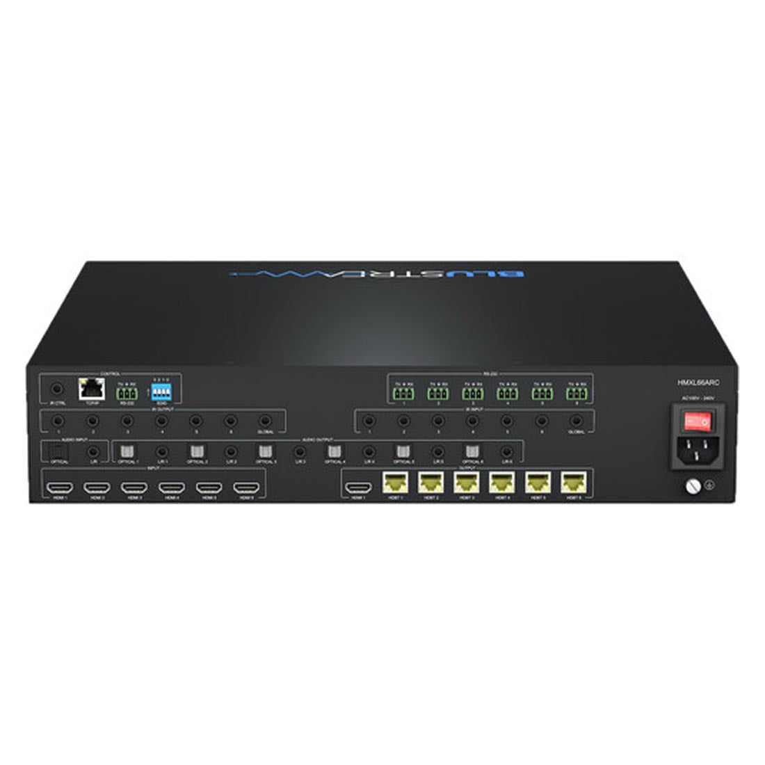 Blustream HMXL66ARC 6x6 HDBaseT CSC ARC Matrix - 70m