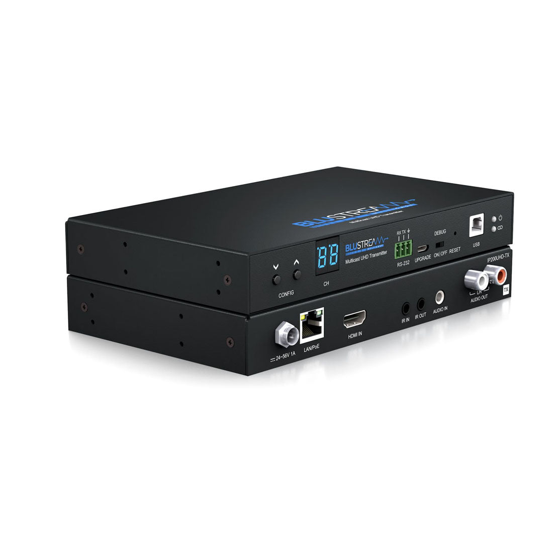 Blustream IP200UHD-TX Multicast UHD Video Transmitter (IP200UHDTX)