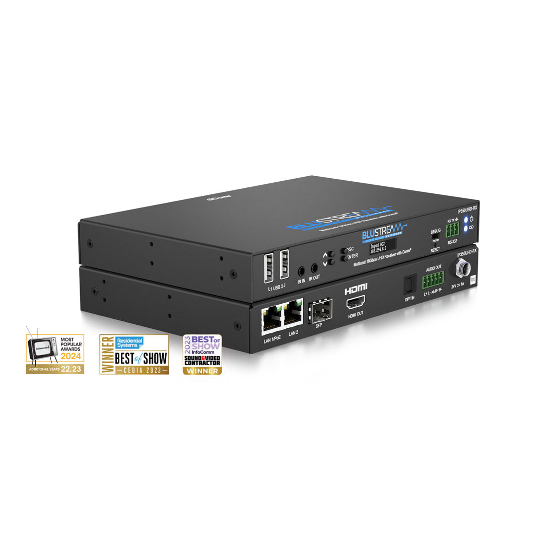 Blustream IP350UHD-RX Video over IPReceiver_0000_Layer6