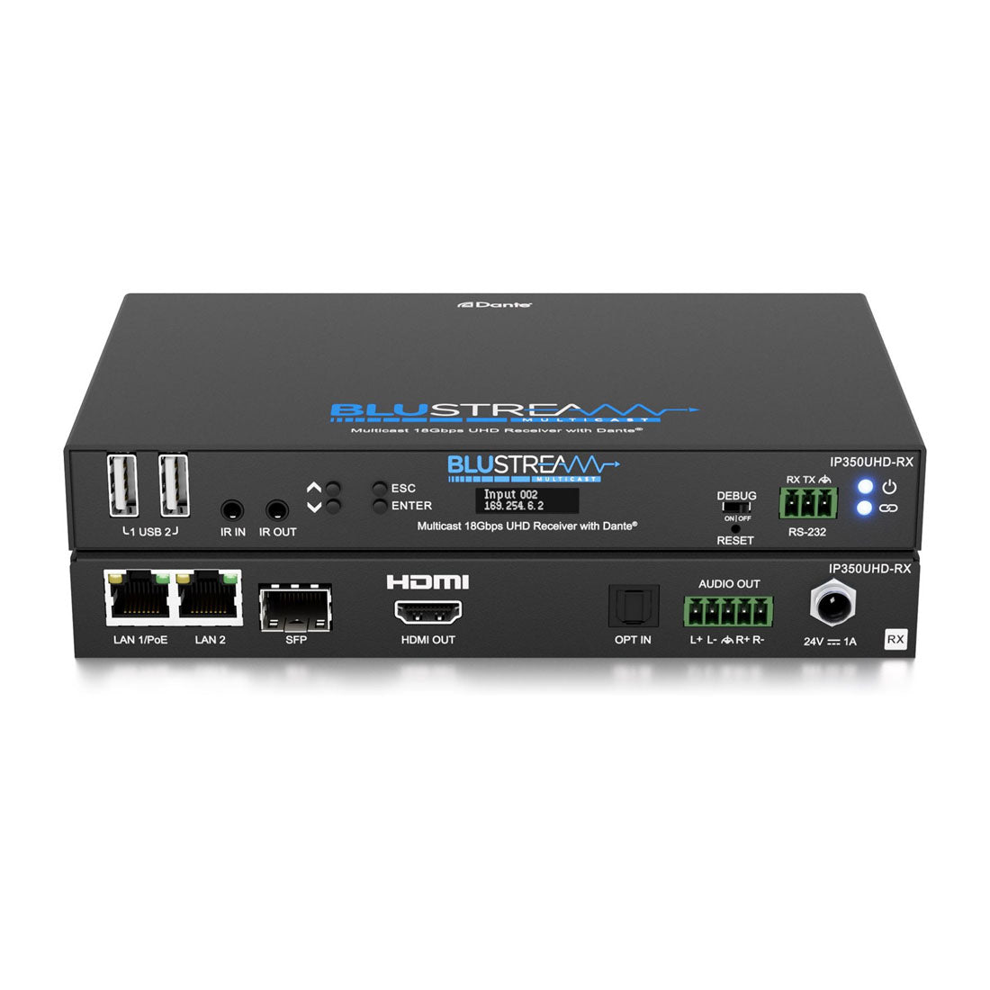 Blustream IP350UHD-RX Video over IP Receiver_0005_Layer1
