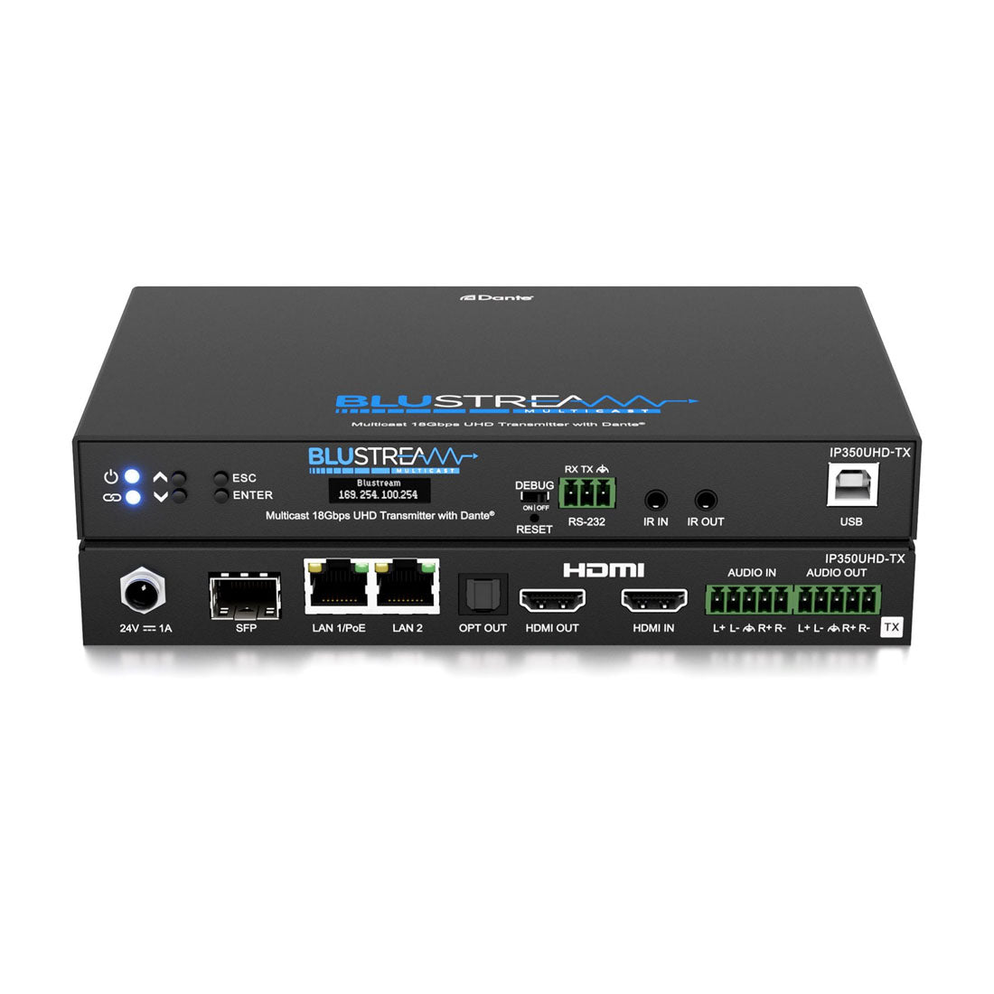Blustream IP350UHD-TX Videoover IP Transmitter_0004_Layer1