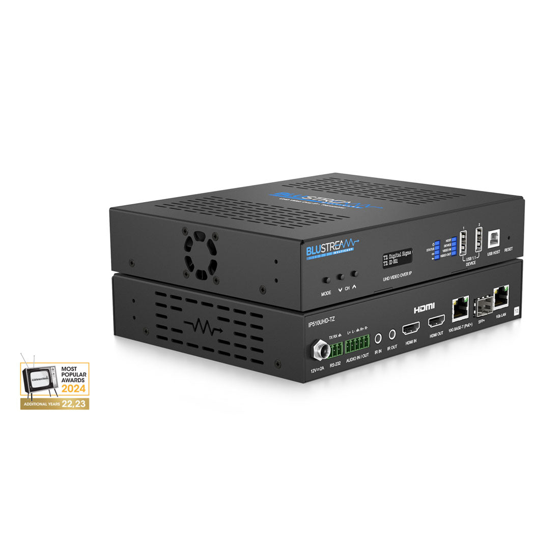 Blustream IP510UHD-TZ SDVoE Compliant AV Transceiver