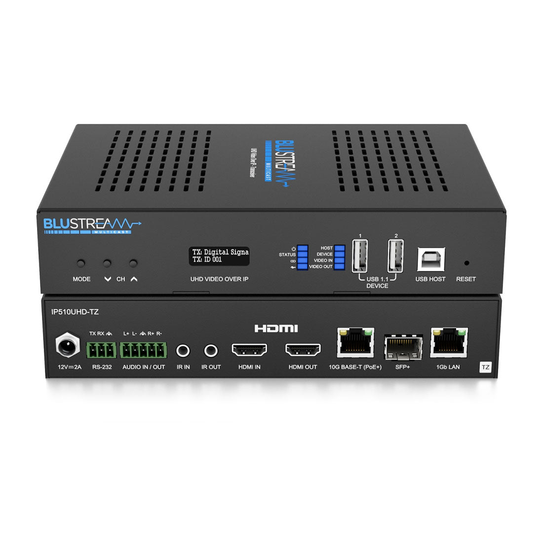 Blustream IP510UHD-TZ SDVoE Compliant AV Transceiver