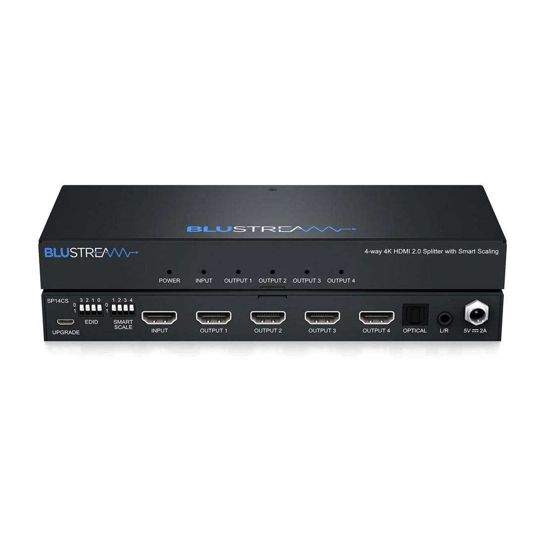 Blustream SP14CS 4-Way 4K HDMI 2.0 Splitter HDCP 2.2 (SP14CS)