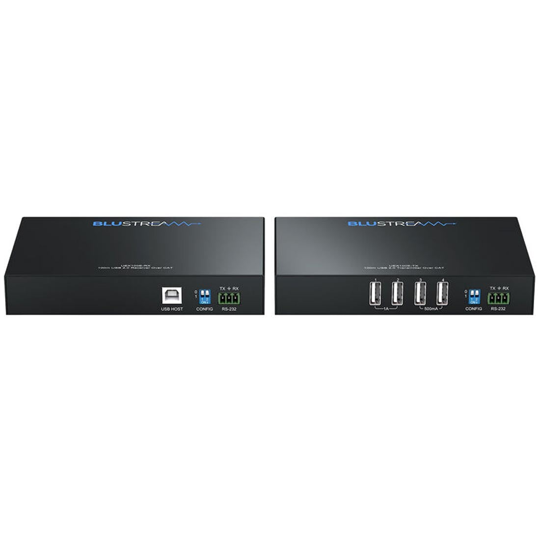 Blustream UEX100E-KIT USB 2.0 HDBaseT Extender Set - 100m