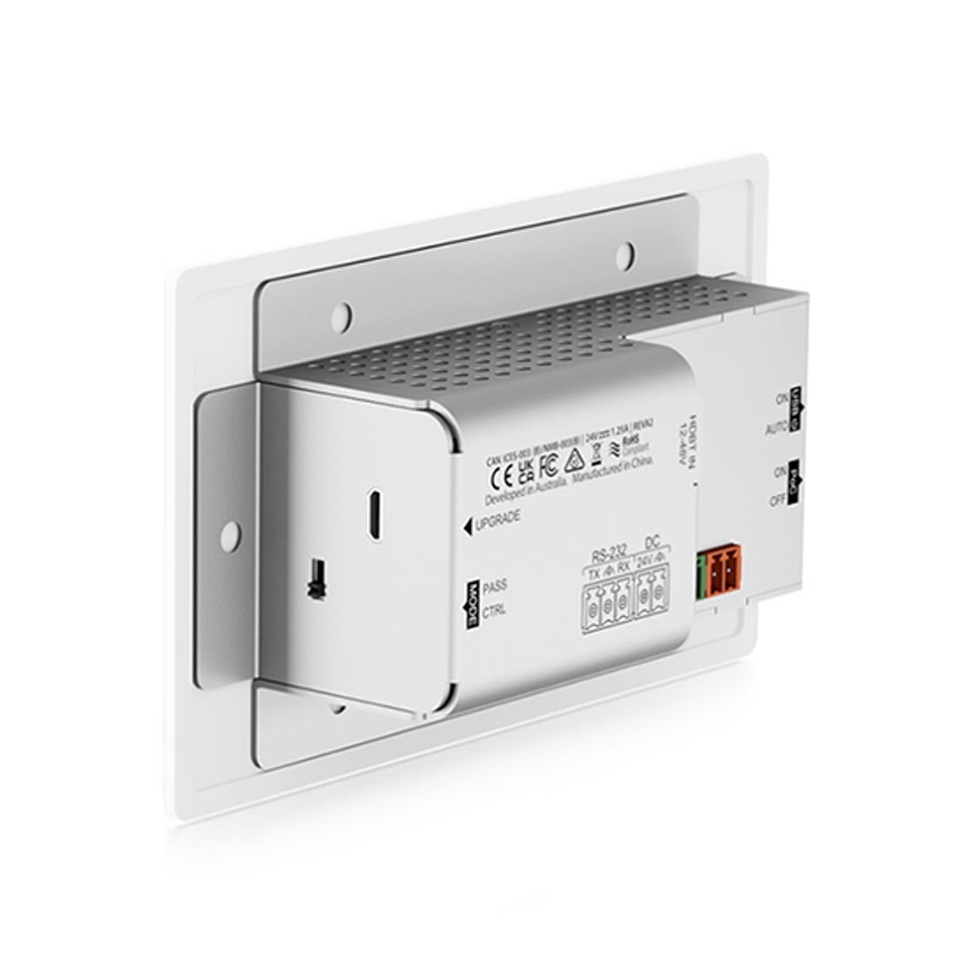 Blustream UEX3D-WP-EU USB 3.2 Gen1 HDBaseT Wall Plate Extender (UEX3DWPEU)