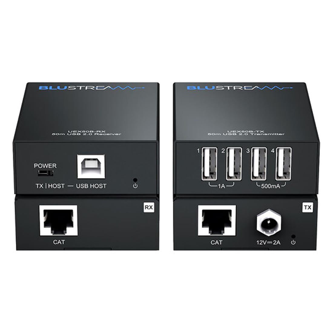 Blustream UEX50B-KIT USB 2.0 Extender Set - 50m (UEX50BKIT)