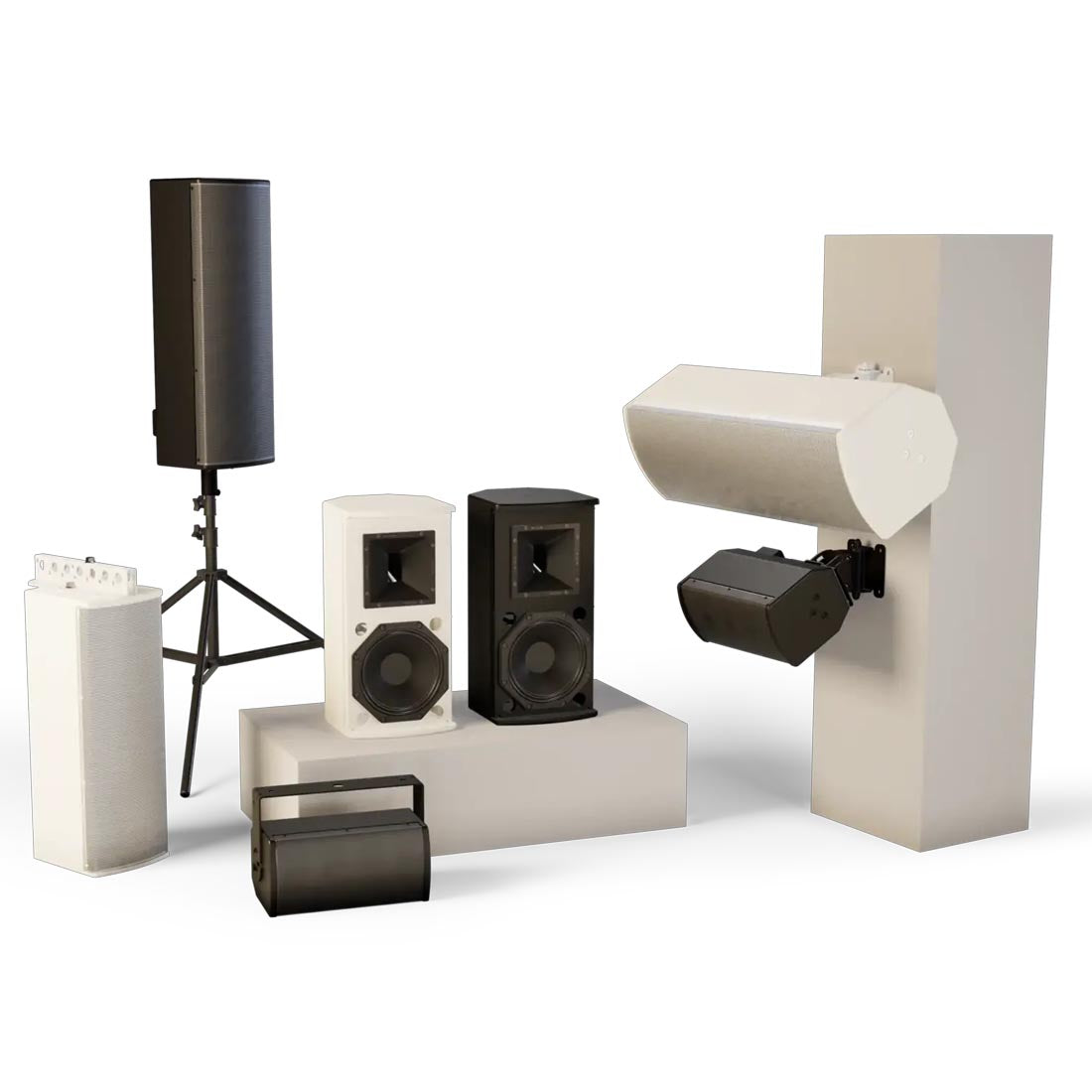 Bose AMU108 ArenaMatch Utility 8" Compact Outdoor Loudspeaker - Each