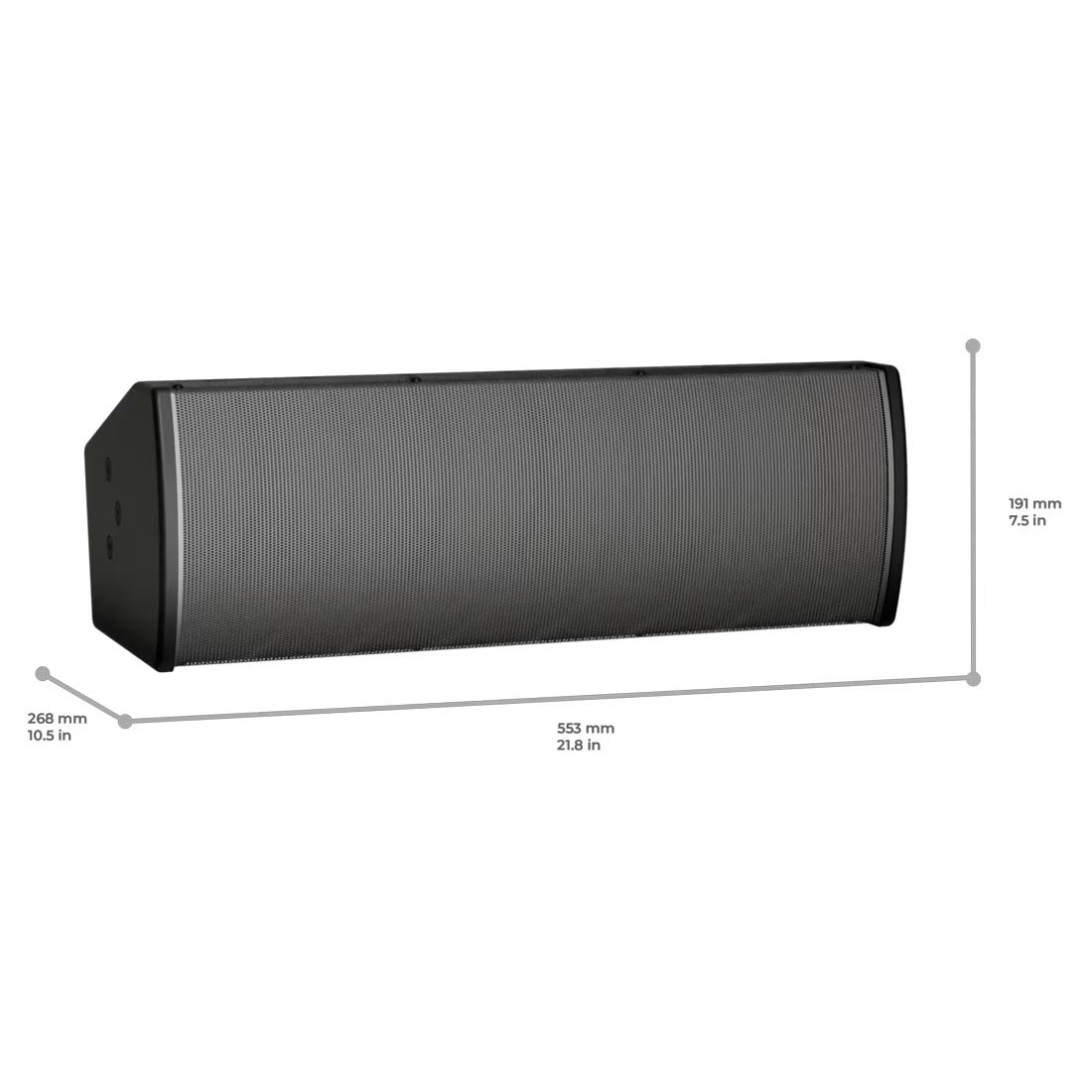 Bose Professional AMU206 ArenaMatch Utility 6.5" Dual Loaded Compact Outdoor Loudspeaker - Each