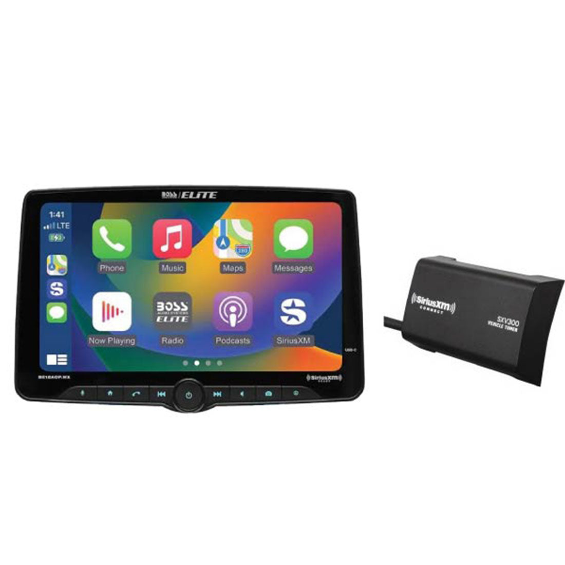 Boss Audio Elite BE12ACP.WX Digital Multimedia Receiver | Sirius XM Tuner - Bundle (BE12ACP.WX_SXM)