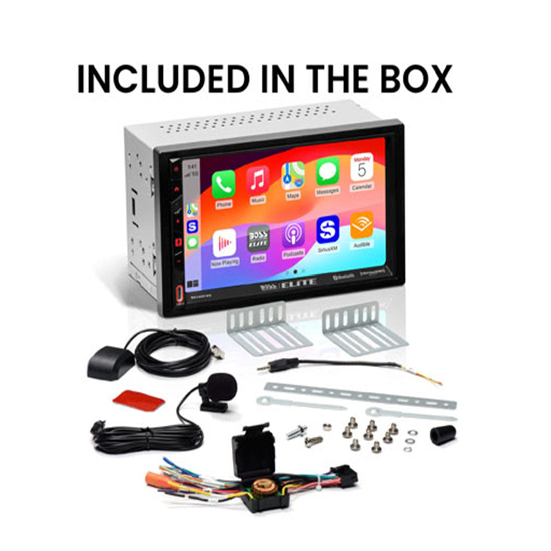 Boss Audio Elite BE7ACP.WX Digital Multimedia Receiver | iDatalink Maestro RR Interface Module - Bundle (BE7ACP.WX_MRR)