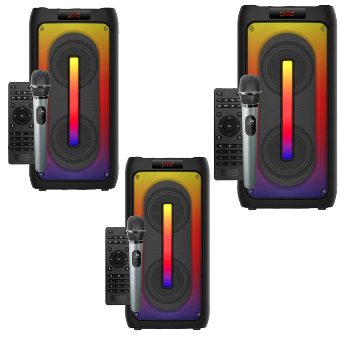 Rage Audio BTS3668 Portable Bluetooth Speaker - Bundle