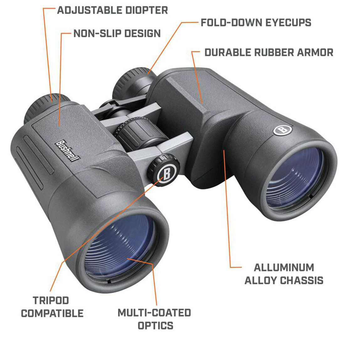 Bushnell PWV1050 Powerview 2 10x50 Binoculars
