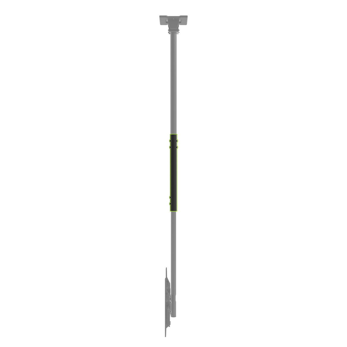 Kanto CM-EXT60 Ceiling TV Mount Extension Pole with 60 cm Length