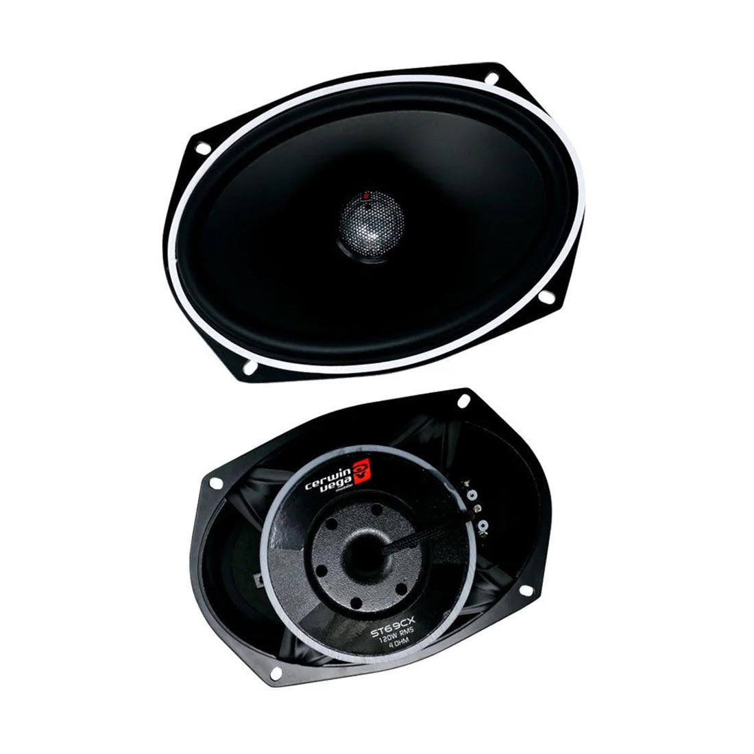 Cerwin Vega RPMST694LK Cut In Lid Kit with ST69CX Speakers for 2014-2023 Harley Davidson Models