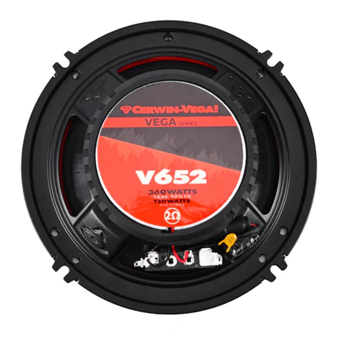 Cerwin Vega V652 VEGA Series 6.5" 2-Way Coaxial Car Speakers - Pair