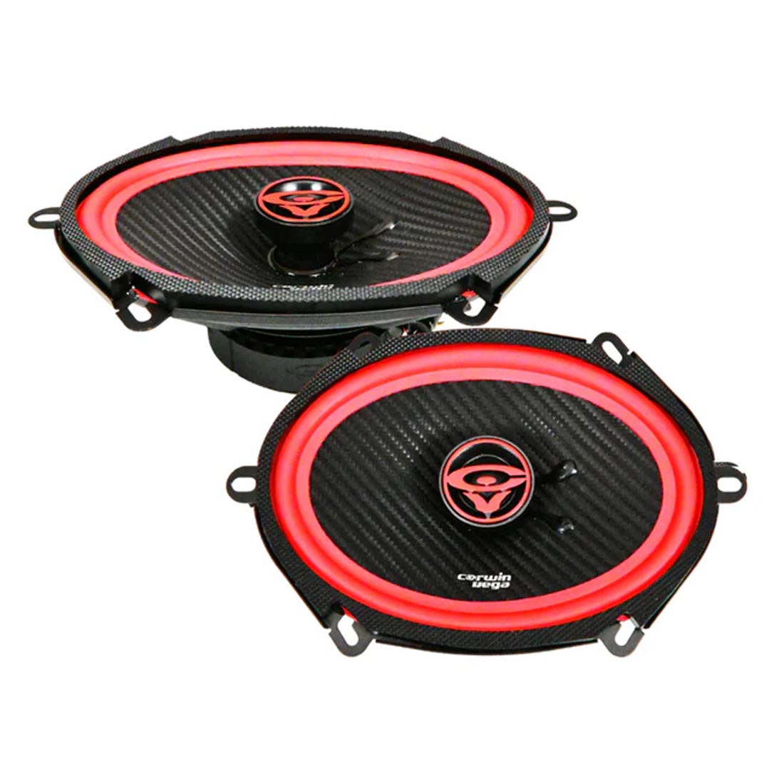 Cerwin Vega V68 VEGA Series 6" x 8" 2-Way Coaxial Car Speakers - Pair