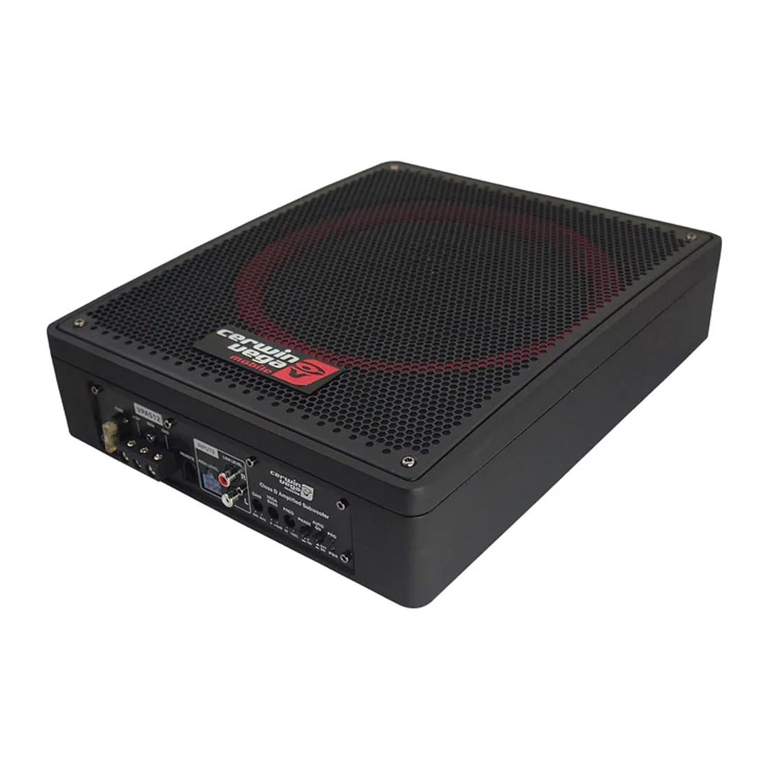 Cerwin Vega VPAS12 12" Powered Car Subwoofer with Passive Radiator