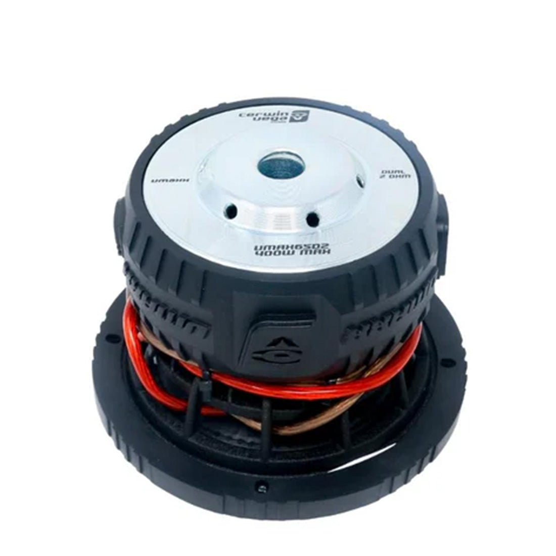 Cerwin Vega VMAX65D2 6.5" 200W RMS Dual 2 Ohm High-Performance Car Subwoofer - Each (VMAX65D2)