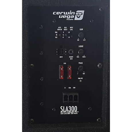 Cerwin Vega H6TE10SV HED Series 10" Powered Vented Subwoofer Enclosure