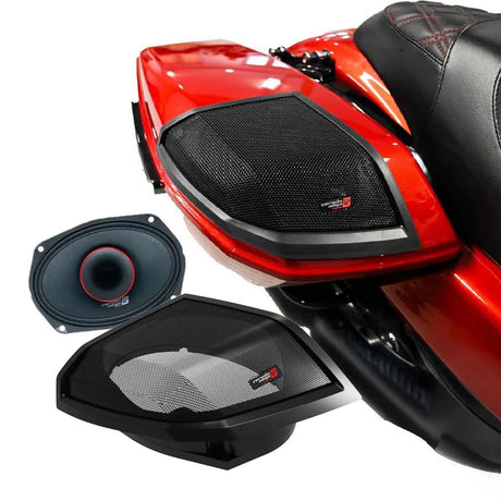 Cerwin Vega RPMPH694LK24 Cut In Lid Kit with PH694 Speakers for 2024+ Harley Davidson Motorcycles