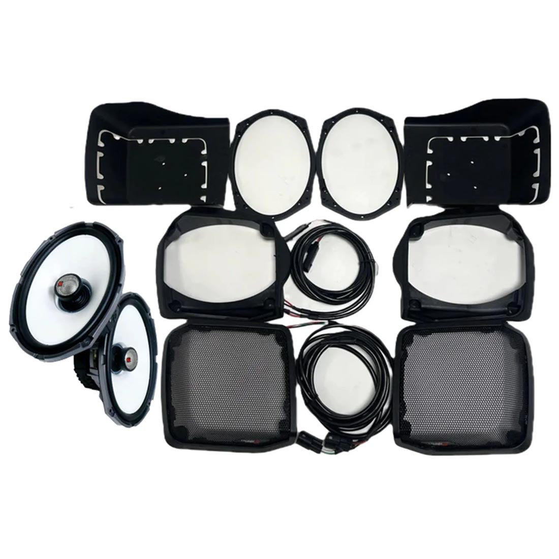 Cerwin Vega RPMSM694LK13 Cut-In Lid Kit with SM69F4 Speakers for 1998-2013 Harley Davidson Motorcycles