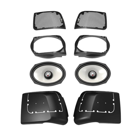 Cerwin Vega RPMSM694LK Cut In Lid Kit with SM69F4 Speakers for 2014-2023 Harley Davidson Motorcycles