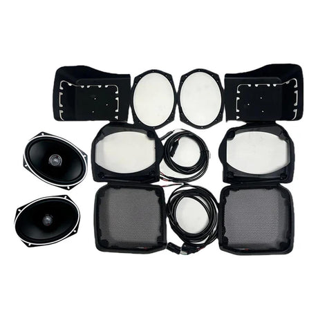 Cerwin Vega RPMST694CX2LK13 Cut In Lid Kit with ST692CX2 Speakers for 1998-2013 Harley Davidson Motorcycles