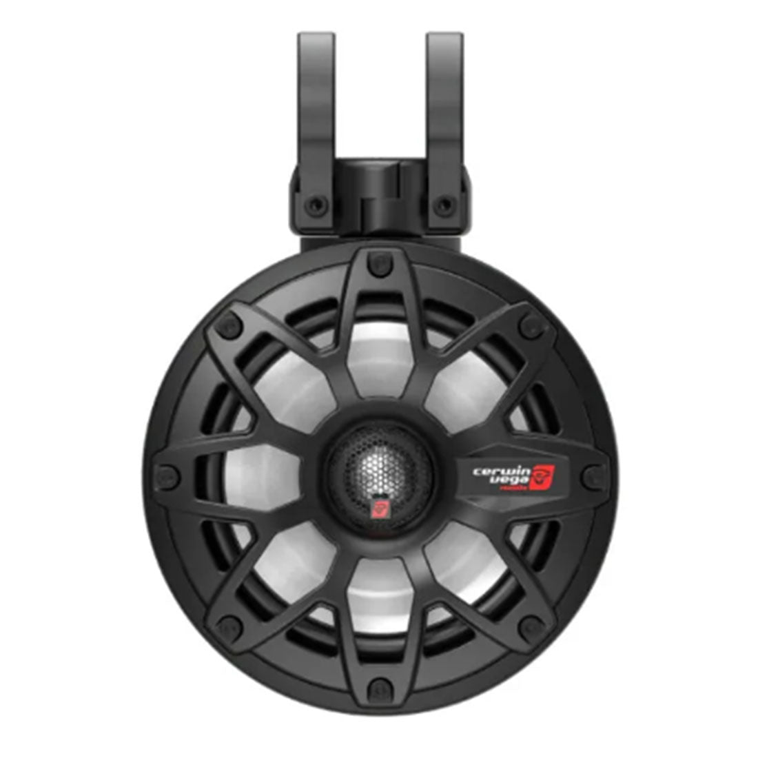 Cerwin Vega SH65F4B 6.5" 2-Way Coaxial Marine Speakers with LED Lights - Black - Pair