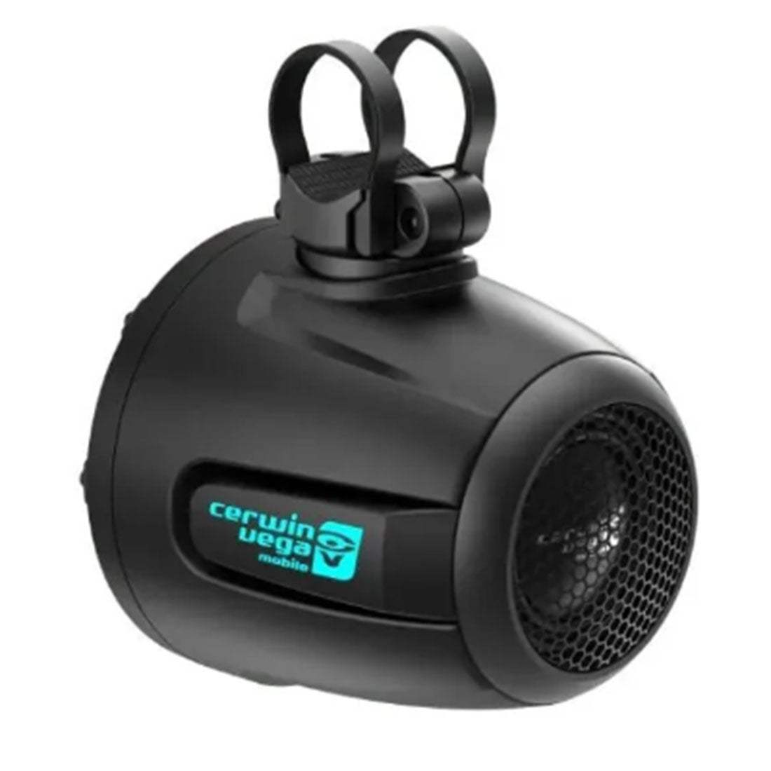Cerwin Vega SH65F4B 6.5" 2-Way Coaxial Marine Speakers with LED Lights - Black - Pair