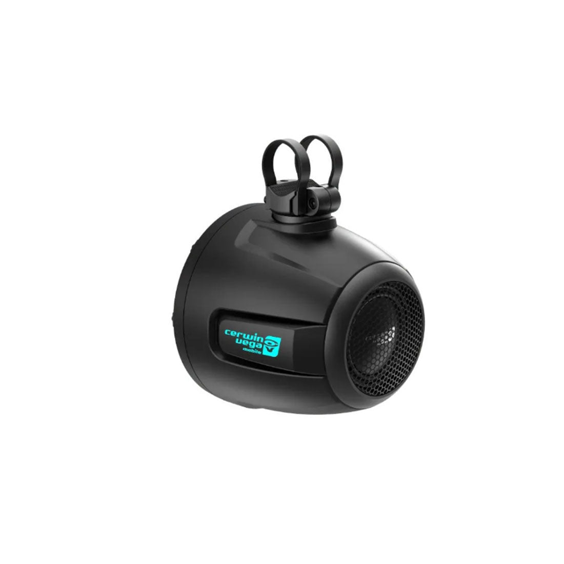Cerwin Vega SH8F4B 8" 2-Way Coaxial Marine Speakers with LED Lights - Black - Pair