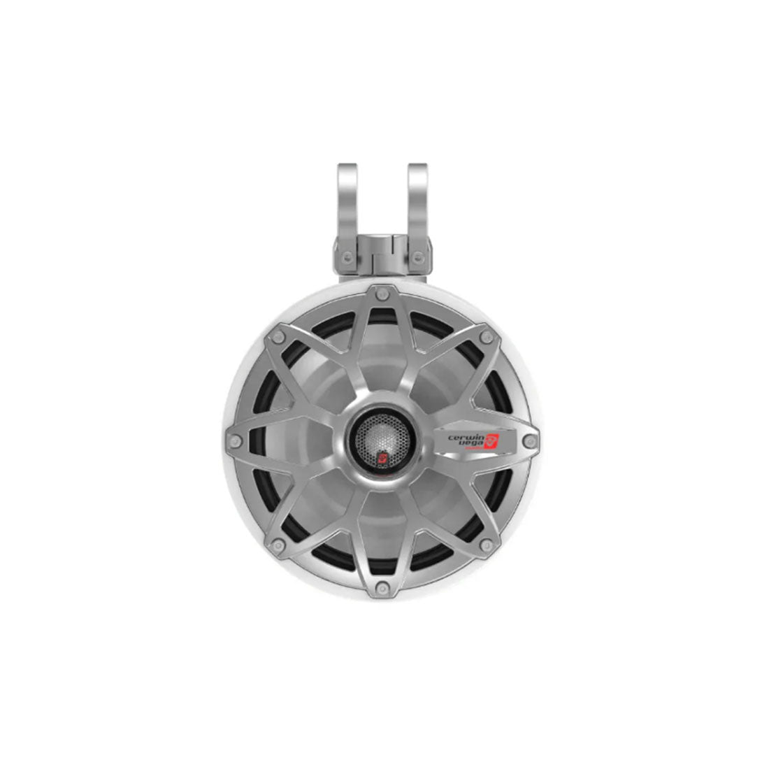 Cerwin Vega SH8F4W 8" 2-Way Coaxial Marine Speakers with LED Lights - White - Pair