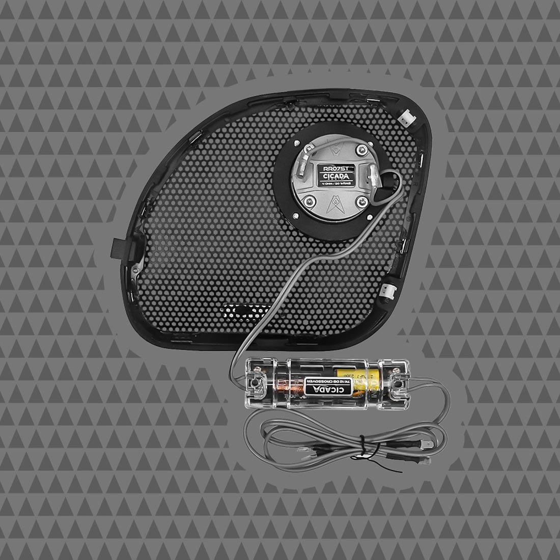 Cicada Audio CHDRGGTK 2014 + Road Glide Grill with Tweeters