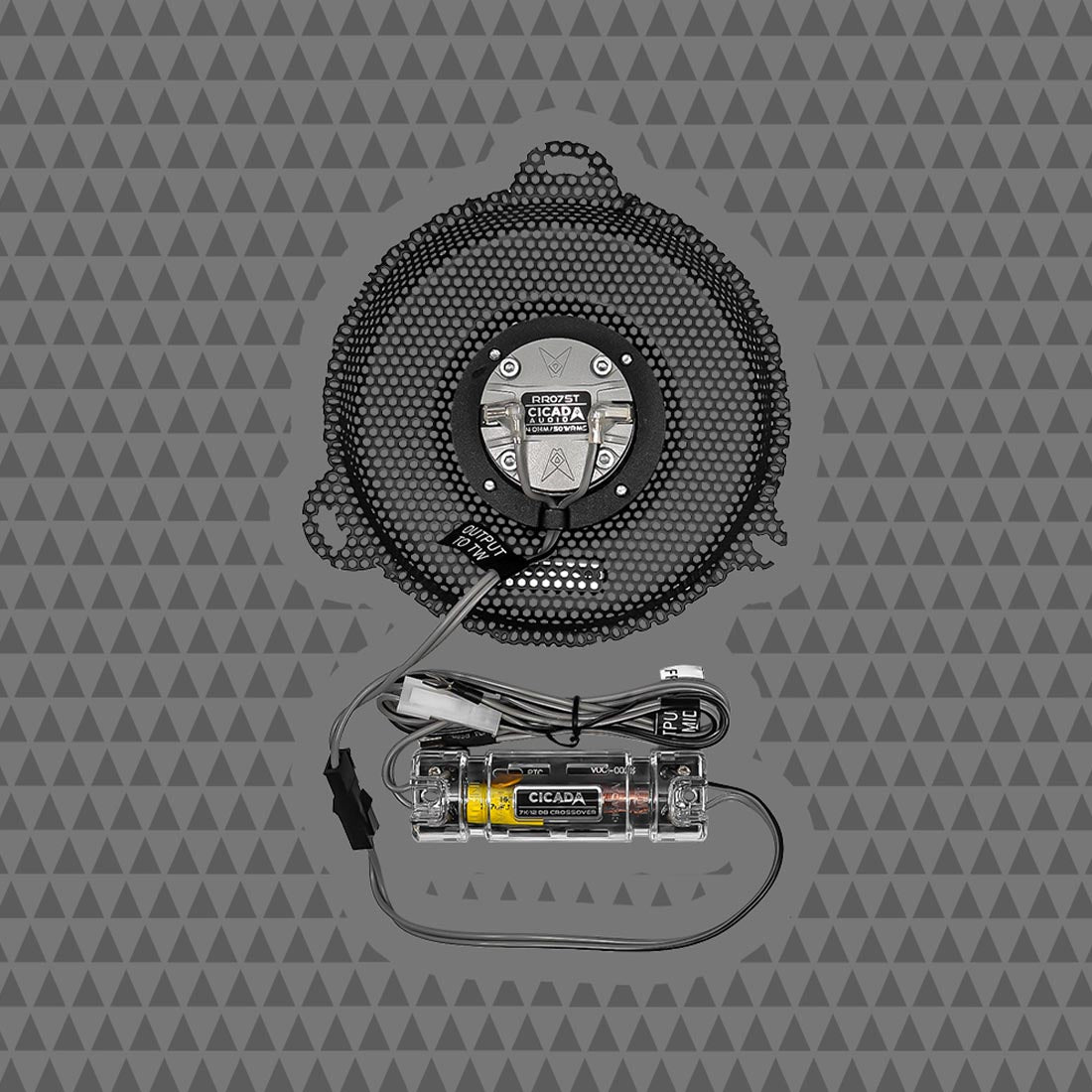 Cicada Audio CHDSGGTK 2014 + Steet Glide Grill with Tweeters