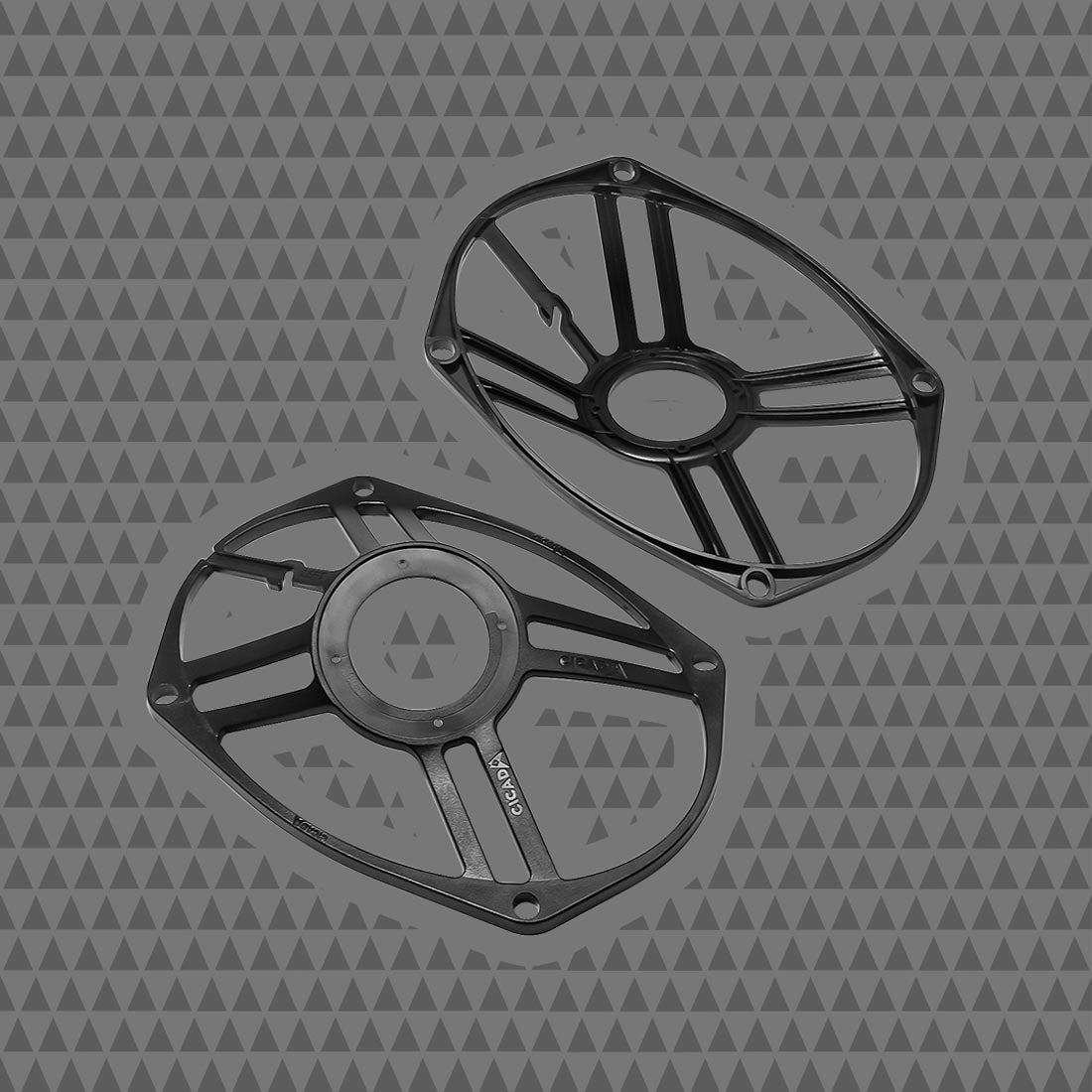 Cicada Audio COMP69.2 6"x9" 2-Ohm Mid-Bass Component Speaker Kit