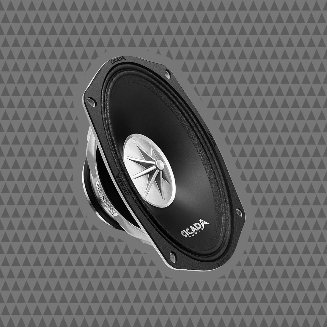 Cicada Audio COMP69.2 6"x9" 2-Ohm Mid-Bass Component Speaker Kit