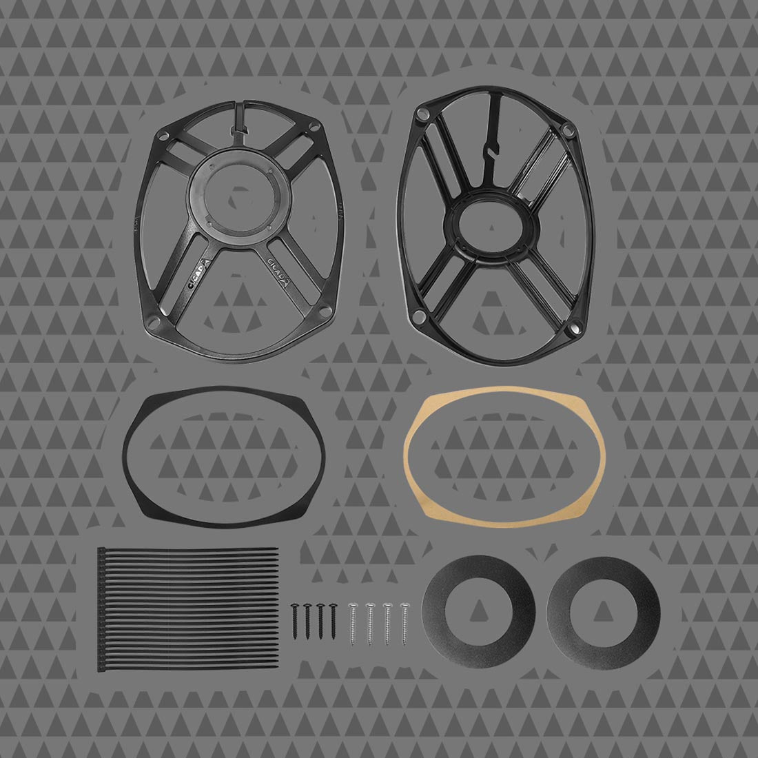 Cicada Audio CHD69TB 6X9" Tweeter Bridge - Pair