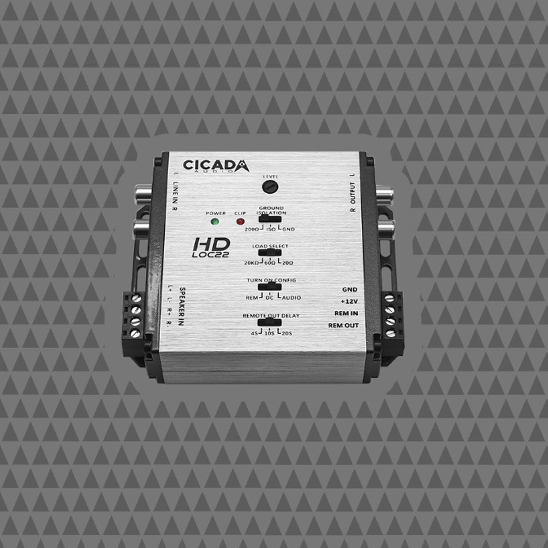Cicada Audio HDLOCMAX2 High Output 2 Channel Line Output Converter